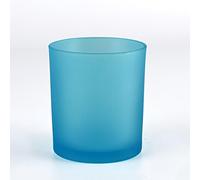 PKRANZYHKAL Candle Jars for Making, 8cm x 9cm Glass Candle Tins with Wooden Lid, Perfect for DIY Candle Making Kit, Home Decor & Gift