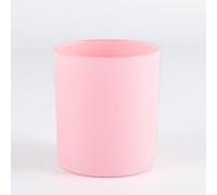 PKRANZYHKAL Candle Jars for Making, 8cm x 9cm Glass Candle Tins with Wooden Lid, Perfect for DIY Candle Making Kit, Home Decor & Gift