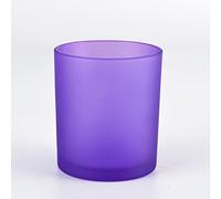 PKRANZYHKAL Candle Jars for Making, 8cm x 9cm Glass Candle Tins with Wooden Lid, Perfect for DIY Candle Making Kit, Home Decor & Gift