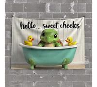 PKRD Bedroom Door Decorations Hello... Sweet Cheeks! Tapestry Wall Tapestry Large Asthetic Bedroom Assecories(100X150CM)