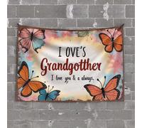PKRD Garage Decor For Men I Love You Always, Granddaughter. Tapestry Stuff For Your Room Ceiling Decor(75X100CM)