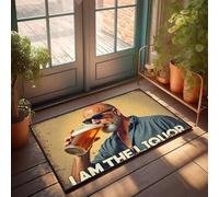 PKRD Man Cave Bar Im The Liquor Drinking Machine Doormat Outside Door Mats For Front Door Gift For Husband(40X60CM)