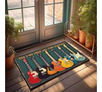 PKRD Welcome-Ish Door Mat Yes I Do Need All The Guitars Doormat Man Cabe Decor Funny Kitchen Decor(40X60CM)