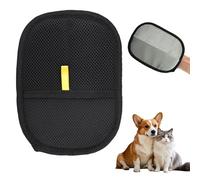 PKRFCJ Pet Double Sided Grooming Gloves,Static Removal Gloves for Pet Hair,Multi-Function,for Washing,Hair Removal,Beauty,Sofa,Bed Sheets,Clothes,Suitable for Cats and Dogs