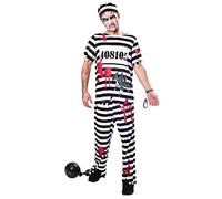 (PKT) (9902665) Adult Mens Zombie Convict Costume (Medium)