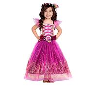 (PKT) (9905954) Child Girls Plum Princess Costume (8-10yr)