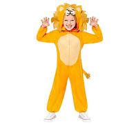 Amscan Lion All in One Jumpsuit Jungle Book Childrens Costume Age 8-10