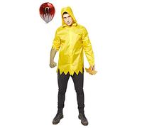 (PKT) (9912540) Adult Mens Georgie Costume Raincoat (Small) - Film 'IT'