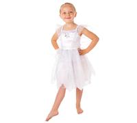 (PKT) (995049) Child Girls White Fairy Costume (1-3yr)