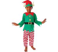 (PKT) (995057) Child Boys Elf Costume (3-5yr)