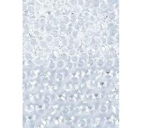 (PKT) Adult Clear Confetti Gems Decorations 28g