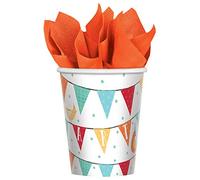 (PKT) Barnyard Birthday Paper Cups 266ml (8 pk)