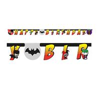 (PKT) Child DC Batman vs Joker Paper Letter Banner