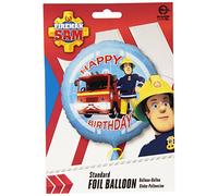 (PKT) Child Fireman Sam Standard Foil Balloon, Blue
