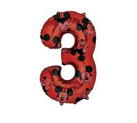 (PKT) Child Mickey Mouse Forever Number 3 Balloon