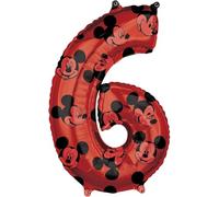 (PKT) Child Mickey Mouse Forever Number 6 Balloon