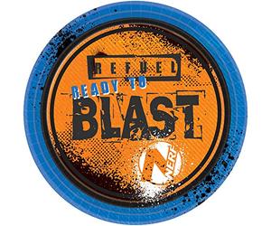 (PKT) Child Nerf Blast Paper Plates