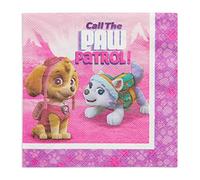 (PKT) Child Paw Patrol Pink Luncheon Napkins 16 Pack