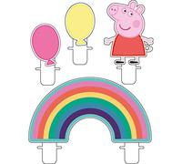 (PKT) Child Peppa Pig Candle Set