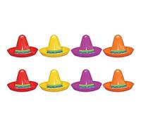 (PKT) Fiesta Fun Mini Sombrero Hats (8 pk)