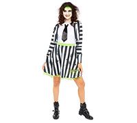 (PKT) (Fix 0/1) (9907630) Adult Ladies Beetlejuice Costume (M/L)