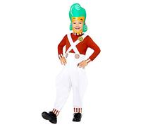 (PKT) (Fix 12/12) (9908994) Child Boys Oompa Loompa Costume (4-6yr) - Willy Wonka