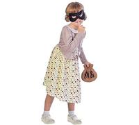 (PKT) (Fix 2/1) (9903227) Child Girls Gangster Granny Costume (7-8yr)