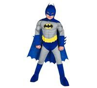 (PKT) (Fix 25/25) (FBA 4/2) (9908381) Child Boys Batman Muscle Costume (4-6yr)