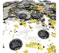 (PKT) Gold Celebration Swirl Decorations