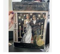 (PKT) Hollywood G&G Scene Setter 1.65m x 82.5cm (2 pc) - Glitz & Glam