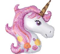 (PKT) Magical Unicorn SuperShape Foil Balloon P35