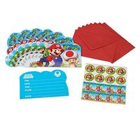(PKT) Super Mario Invitation Postcards (8 pk)