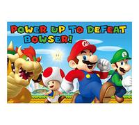 (PKT) Super Mario Pin the Star Party Game (4 pk)