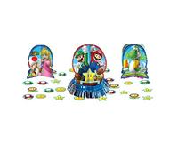 (PKT) Super Mario Table Decorating Kit (4 pk)
