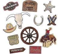 (PKT) Western Value Cut-Outs (12 pc)