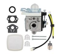PKTCOBW For Echo PB2520 A021004700 Leaf Blower Replaces A021000722 A021000723 With Air Filter Gasket Fuel Line Tune Up Kit Carburetor