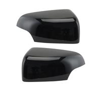 PKTCOBW Side Mirror Cover Cap Bright Black Door Mirror Cap Accessories For For Ranger T6 PX For Everest 2012 2013 2014 2015 2016 2017-2021 Car Side Mirror Caps Cover(1 pair)