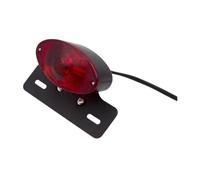 PKUHFTDG Motorcycle Rear Light Bulb Tail Light Universal For Modified Motorcycle Brake License Plate Accessories