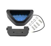 PKUHFTDG Motorcycle Rear Light Motorcycle Universal Rear Tail Light Triangle Brake Stop Flash Scooters Bike ATV Motocross