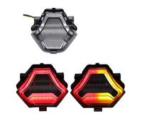 PKUHFTDG Motorcycle Rear Light Taillight Rear Tail Light Brake Turn Signals Integrated LED Stop Lamp For R3 R25 MT03 For MT-03 MT07 For MT-07 MT-25