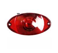 PKUHFTDG Motorcycle Rear Light Universal 12V Motorcycle Rear Brake Light License Plate Taillight Tail Lamp For Softail For Bobber
