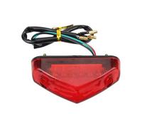 PKUHFTDG Motorcycle Rear Light Universal Motorcycle Accessories LED Tail Light License Plate For Modified Parts