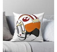 Pl-1 Red Squadron Square Pillowcase Polyester Linen Velvet Pattern Zip Decor Throw Pillow Case Bed Cushion Case