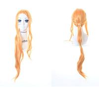 PL-692 Priscilla Re Zero Kara Hajimeru Isekai Orange 90 cm Braid Cosplay Wig Anime Manga