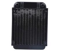PL1120A Water Cooled Radiator High Performance Black Aluminum Heat Sink for Computer CPU GPU Water Cooling Systems and Industrial Cooling 158 x 120 x 35mm