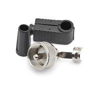 PL259 Solderless Right Angle Premium Plug (6mm) (For RG58)