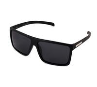 PL273 NERO OPACO/FUMO C.02 *3P Unisex Outlet sunglasses Plastic Black Grey Oversize Polarized