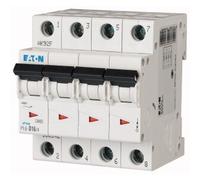 PL6-C16/4 OVERCURRENT CIRCUIT BREAKER C 16A 4P 4M 6KA 166519