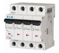 PL6-C25/4 OVERCURRENT CIRCUIT BREAKER C 25A 4P 4M 6KA 166523