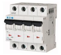 PL6-C40/4 OVERCURRENT CIRCUIT BREAKER C 40A 4P 4M 6KA 166528